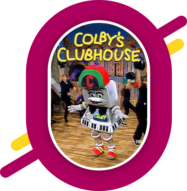 A picture of the colby 's clubhouse mascot.