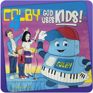 A picture of the cover of colby god uses kids.