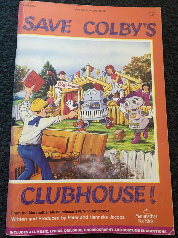 A cartoon of the clubhouse is shown.